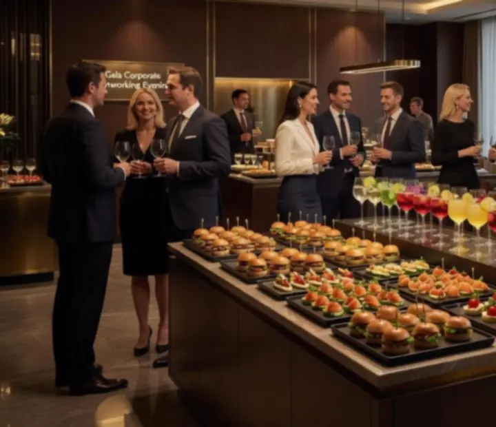 Firemní networking večer u koktejlu v Dum Chuti