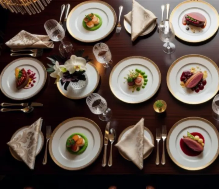 Degustační menu v restauraci Dum Chuti servírované v elegantním Art Deco prostředí