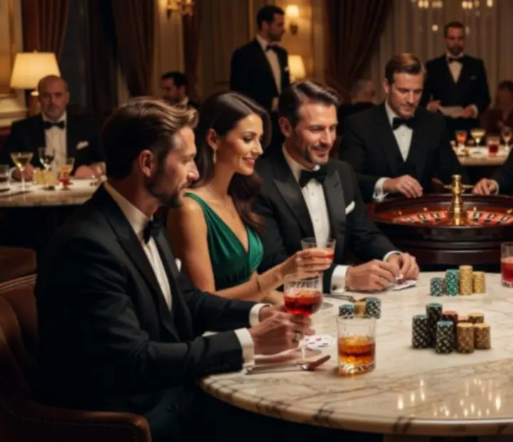 Stylový večer pokeru a rulety v restauraci Dum Chuti jako elegantní společenská zábava bez hazardu